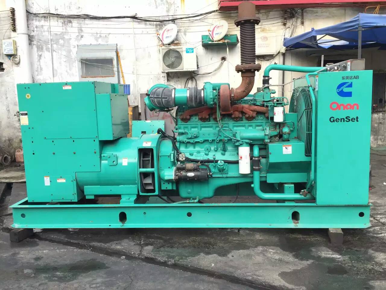 杂多租赁发电机-柴油发电机不正常冒烟的原因